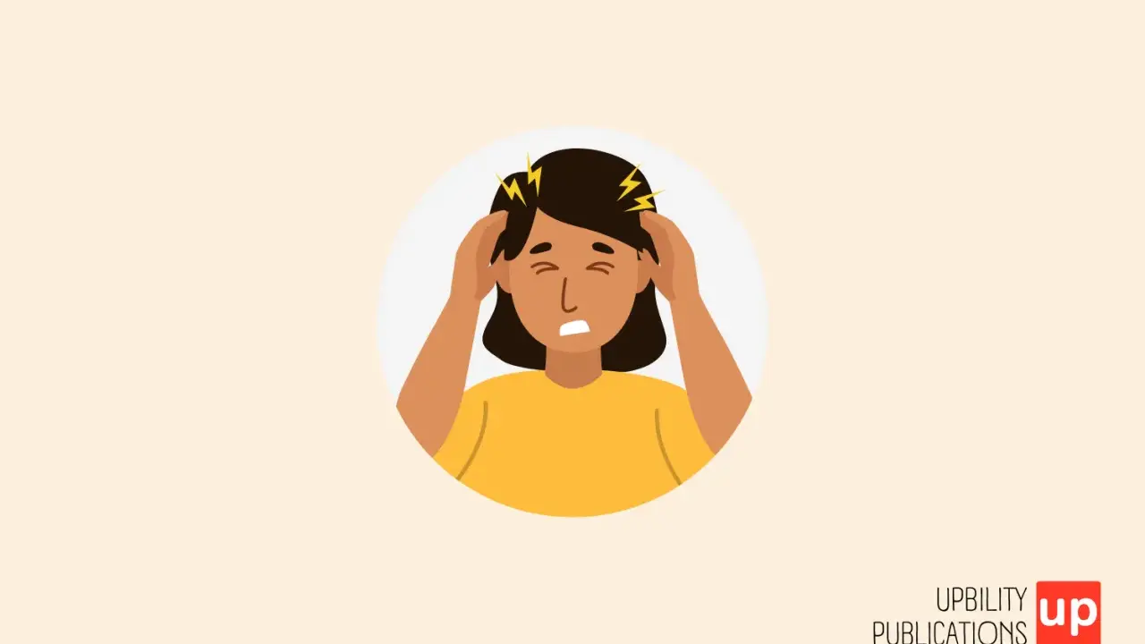 Une personne se tient la tête, le visage crispé, symbolisant un cerveau hypersensible et une amygdale suractive.