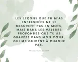 Lettre pour papa formidable : tes leçons gravées dans mon cœur me guident.