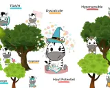 Des zèbres aux multiples talents, chacun avec son style. Les zèbres se reconnaissent entre eux, qu'ils soient TDA/H, dyscalculiques, hypersensibles, dyslexiques, autistes ou à haut potentiel.