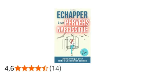 Livre "Échapper à un pervers narcissique" : une femme sort d'une cage, symbolisant la libération d'une relation toxique. Guide en 6 étapes.