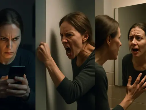 Trois choses que fait un narcissique quand vous coupez contact : colère, déni, et confrontation avec son propre reflet.