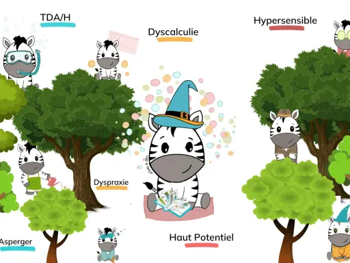 Des zèbres aux multiples talents, chacun avec son style. Les zèbres se reconnaissent entre eux, qu'ils soient TDA/H, dyscalculiques, hypersensibles, dyslexiques, autistes ou à haut potentiel.