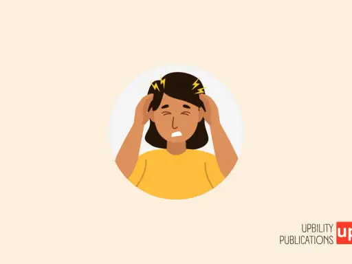 Une personne se tient la tête, le visage crispé, symbolisant un cerveau hypersensible et une amygdale suractive.