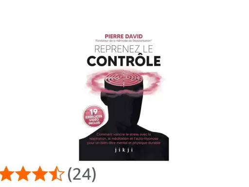 Livre "Reprenez le contrôle" de Pierre David. Apprenez comment déstabiliser un séducteur grâce à la respiration et l'auto-hypnose. 19 exercices vidéo inclus.