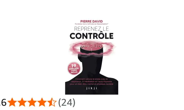 Livre "Reprenez le contrôle" de Pierre David. Apprenez comment déstabiliser un séducteur grâce à la respiration et l'auto-hypnose. 19 exercices vidéo inclus.